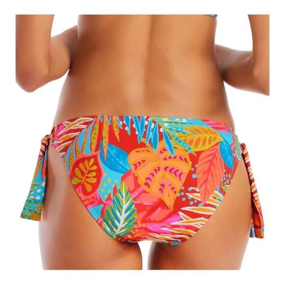 Bleu Rod Beattie NWT The Heat Is On Brief Tie Side Hipster Bikini Bottom Size 14 - Picture 2 of 16